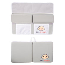 Load image into Gallery viewer, Bath kneeler with elbow pad rest set- Padded knee mat for tub bathing and bathroom time. Bathtub kneeling waterproof cushion mats for infant or baby toy accessories. Bathtime knee saver. Shower gift.