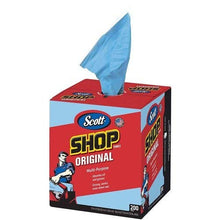 Load image into Gallery viewer, Scott Blue Shop Towels in a Box - 200 Sheets