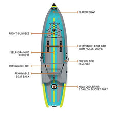 Load image into Gallery viewer, BOTE Deus Aero Inflatable Kayak & Stand Up Paddle Board with Accessories | Pump, Fin, Travel Bag, Native Citron