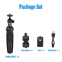 Load image into Gallery viewer, Selfie Stick, 40 Inch Selfie Stick Tripod with Wireless Remote, Phone Tripod Stand Compatible with iPhone 12 11 pro Samsung Note 20 10 S20…