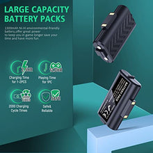 Load image into Gallery viewer, OIVO XSX Controller Charger Station with 2 Packs 1300mAh Rechargeable Battery Packs for Xbox Series X/S/One/Elite/Core Controller, Xbox Charging Dock, Charge Kit, Charger Station for Xbox Controller