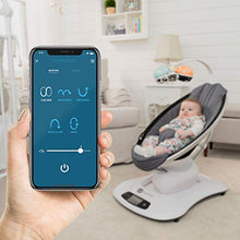 Load image into Gallery viewer, 4moms mamaRoo 4 Baby Swing | Bluetooth Baby Rocker with 5 Unique Motions | Smooth, Nylon Fabric | Grey Classic