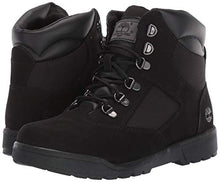 Load image into Gallery viewer, Timberland 6-Inch Leather and Fabric Field Boot (Toddler/Little Kid/Big Kid),Black Nubuck,4 M US Toddler