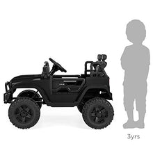 Load image into Gallery viewer, Best Choice Products 12V Kids Ride On Truck Car w/Parent Remote Control, Spring Suspension, LED Lights, AUX Port - Black