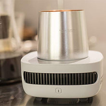 Load image into Gallery viewer, Denghl Smart Cup Quick Cooler, Portable Car Cup Cooling Cup Refrigeration Cup Beverage, for Wine Cola Drink CupCooler Instant Cooling Cup,Silver