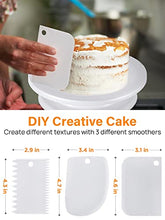 Load image into Gallery viewer, Kootek Cake Decorating Kits Supplies with Cake Turntable, 12 Numbered Cake Decorating Tips, 2 Icing Spatula, 3 Icing Smoother, 2 Silicone Piping Bag, 50 Disposable Pastry Bags and 1 Coupler