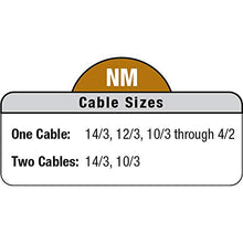 Load image into Gallery viewer, Sigma Electric ProConnex 44660 NM/SE Clamp Type Connector 3/4-Inch, 3-Pack