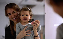 Load image into Gallery viewer, Papablic BabyHandy 2-Stage Sonic Electric Toothbrush for Babies and Toddlers Ages 0-3 Years, Pink