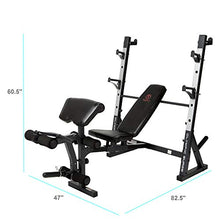 Load image into Gallery viewer, Marcy Olympic Weight Bench for Full-Body Workout MD-857