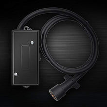 Load image into Gallery viewer, MICTUNING Heavy Duty 7 Way Plug Inline Trailer Cord with 7 Gang Junction Box - 8 Feet, Weatherproof