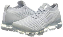 Load image into Gallery viewer, Nike Women's Air Vapormax Flyknit 3 Running Shoes, White/Platinum/Silver, 7