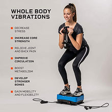 Load image into Gallery viewer, LifePro Waver Micro Whole Body Vibration Plate Exercise Machine - Portable Exercise Equipment for Whole Body Fitness, Lymphatic Drainage, Weight Loss - Vibration Platform Machine, Max Weight 220 lbs