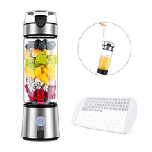 Load image into Gallery viewer, Portable Blender, Ayyie Personal Size Blender, Smoothie Blender USB Rechargeable Shakes and Smoothies Juicer Cup, with 4000mAh USB Batteries, BPA Free, Protein Juice Blender Mixer(SXB01)