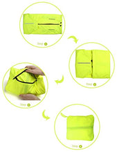 Load image into Gallery viewer, Shelcup Women's Packable Windbreaker Jacket, Lightweight and Visible, Active Cycling Running Skin Coat, Fluorescent green L