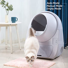 Load image into Gallery viewer, Catlink Self Cleaning Cat Litter Box, with 4 Pcs Clumping Cat Litter, Double Odor Removal, Extra Large Automatic Cat Litter Box, Scoop-Free Covered Cat Robot Litter Box for Cat (Version Young)