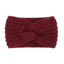 Load image into Gallery viewer, DRESHOW Crochet Ear Warmer Headband Soft knit Turban Stretch Headbands Warmer for Women Winter