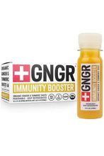 Load image into Gallery viewer, Immunity Booster - Organic Ginger Shots with Turmeric, Ginger Juice, Lemon Juice, Orange Juice & Cayenne Pepper | Wellness Shots | Cold-Pressed | Anti Inflammatory | Digestive Aid | Natural Energy