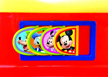 Load image into Gallery viewer, Kiddieland Toys Limited Battery-Powered Mickey Choo with Caboose & Tracks Ride On,Multi,9.5 x 14.25 x 31.5 inches