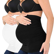 Load image into Gallery viewer, Seamless Belly Band for Pregnancy with Pregnancy Support Belly Belt Bands