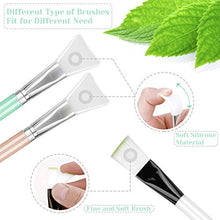 Load image into Gallery viewer, Face Mask Mixing Bowl Set, Anezus 11 Pcs DIY Facemask Mixing Tool Kit with Facial Mask Bowl Stick Spatula Silicone Brush Spray Bottle Puff Soaking Bottle Gauges