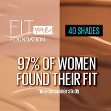 Load image into Gallery viewer, Maybelline New York Fit Me Matte + Poreless Liquid Foundation, Pouch Format, 312 Golden, 1.3 Ounce