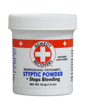 Load image into Gallery viewer, DOGSWELL Remedy+Recovery Styptic Blood Stopper Powder for Dogs & Cats 1.5 oz. Container