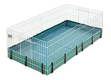 Load image into Gallery viewer, Guinea Habitat Guinea Pig Cage by MidWest, 47L x 24W x 14H Inches