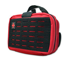 Load image into Gallery viewer, Lightning X Products Large IFAK Trauma Bag for Car Head Rest - MOLLE Compatible + Laser Cut + Detachable Pouch - RED