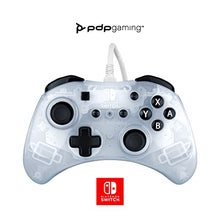 Load image into Gallery viewer, PDP Rock Candy Wired Gaming Switch Pro Controller - Frost White / Clear - Licensed for Switch and OLED - Compact, Durable Travel Controller - Nintendo Switch