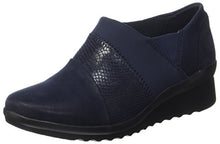 Load image into Gallery viewer, Clarks Women's Loafers , Blue Navy Navy , 10 US
