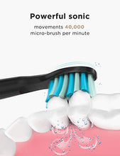 Load image into Gallery viewer, Electric Toothbrush Powerful Cleaning with 5 Modes, Smart Timer, 10 Brush Heads & 2 Travel Cases, Electric Toothbrush Family Pack Rechargeable Whitening Sonic Toothbrush Fairywill