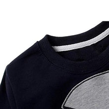 Load image into Gallery viewer, CM-Kid Little Boys' Elephant Long Sleeve T-shirt Cartoon Head Sweatshirt, Black, 3T