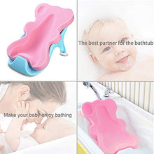 Load image into Gallery viewer, HALLO Soft Infant Bath Sponge Skid Proof Baby Bath Mat Newborn Odor Free (Pink)
