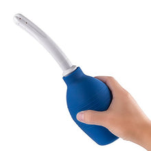Load image into Gallery viewer, Enema Bulb Clean Anal Vaginal Silicone Douche for Men Women and Men (Blue Color) - Comfortable Medical Kits