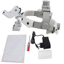 Load image into Gallery viewer, Dental Binocular Loupes Glasses Head Band Magnifier with LED Light 3.5X-420 Optical