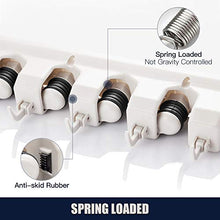 Load image into Gallery viewer, 2 Pack Imillet Mop and Broom Holder, Wall Mounted Organizer-Mop and broom Storage Tool Rack with 5 Ball Slots and 6 Hooks (Gray)