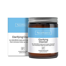 Load image into Gallery viewer, Facetheory Clarifying Cleanser C2 with Glycolic Acid | Exfoliating Cream Cleanser | Cleanse, Congested, Blemish-prone Skin | Removes Makeup | Vegan & Cruelty-Free | Made in UK | Mandarin | 170ml
