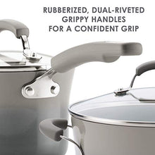 Load image into Gallery viewer, Rachael Ray Brights Nonstick Cookware Pots and Pans Set, Sea -Salt Gray