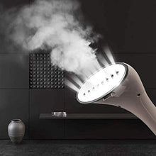 Load image into Gallery viewer, CWH&WEN 2000W Garment Steamer with Quick Heat Element, Vertical/Handheld Clothes Steamers with 9 Steam Levels, Fabric Brush, 360° Rolling Hanger for All Garments