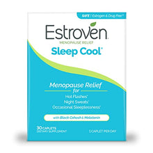 Load image into Gallery viewer, Estroven Sleep Cool for Menopause Relief, Helps Reduce Hot Flashes and Night Sweats, Supports Restful Sleep*, 30 Count
