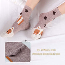 Load image into Gallery viewer, 5/7/8 Pairs Womens Fuzzy Socks Casual Animal Print Cotton Pattern Soft Fleece Warm Comfy Thick Comfortable Socks