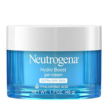Load image into Gallery viewer, Neutrogena Hydro Boost Hyaluronic Acid Hydrating Gel-Cream Face Moisturizer to Hydrate & Smooth Extra-Dry Skin, Oil-Free, Fragrance-Free, Non-Comedogenic & Dye-Free Face Lotion, 1.7 oz