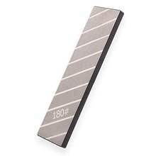 Load image into Gallery viewer, Koja Precision Lapping Plate | Extra Large 2.75 X 10” Two 2-Sided Diamond Flattening Stone and Sharpening Plate | 120 & 180 Grit Whetstone Fixing Stone Flattener | Quality Guarantee!