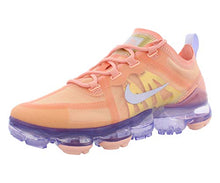 Load image into Gallery viewer, Nike Womens Air Vapormax 2019 Textile Synthetic Bleached Coral Trainers 8 US