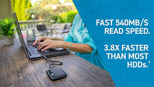 Load image into Gallery viewer, Crucial X6 1TB Portable SSD – Up to 540MB/s – USB 3.2 – External Solid State Drive, USB-C - CT1000X6SSD9