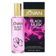 Load image into Gallery viewer, Jovan Black Must perfume 3.25 cologne concentrate spray