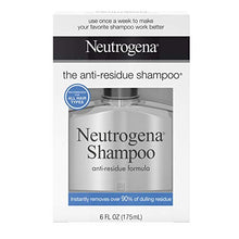Load image into Gallery viewer, Neutrogena Anti-Residue Clarifying Shampoo, Gentle Non-Irritating Clarifying Shampoo to Remove Hair Build-Up & Residue, 6 fl. oz