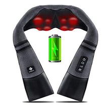 Load image into Gallery viewer, Etekcity Cordless Neck Back Massager with Heat, Christmas Gifts for Men Women Dad Mom, Birthday Gifts, Shiatsu Kneading Massage Pillow for Neck Back Shoulder Pain Relief, Home Car Chair Office Use