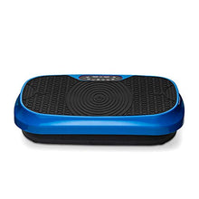 Load image into Gallery viewer, LifePro Waver Mini Vibration Plate - Whole Body Vibration Platform Exercise Machine - Home & Travel Workout Equipment for Weight Loss, Toning & Wellness - Max User Weight 260lbs (Blue)
