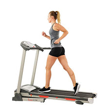 Load image into Gallery viewer, Sunny Health & Fitness Exercise Treadmills, Motorized Running Machine for Home with Folding, Easy Assembly, Sturdy, Portable and Space Saving - SF-T7603, Grey